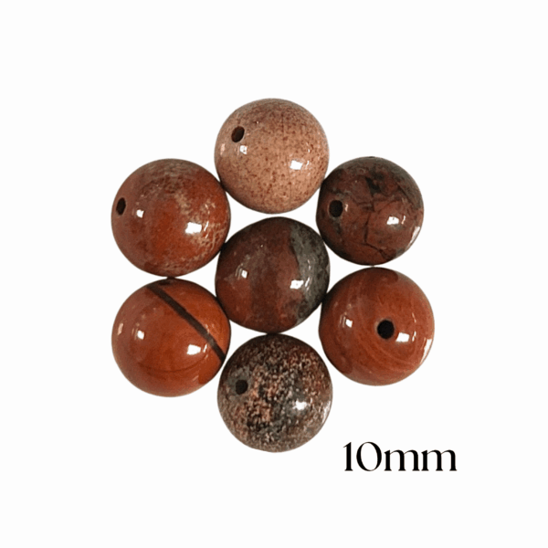 PERLES JASPE ROUGE – Image 3