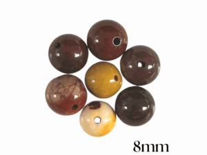 PERLES JASPE MOKAITE
