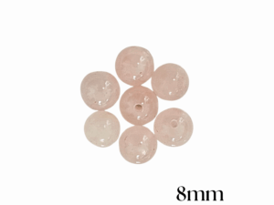 PERLES QUARTZ ROSE