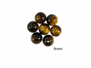 PERLES OEIL DE TIGRE