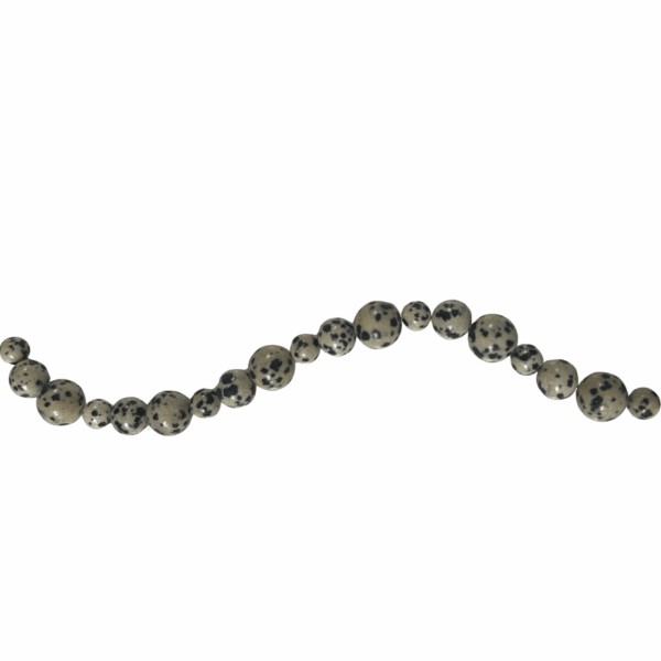 PERLES JASPE DALMATIEN – Image 4