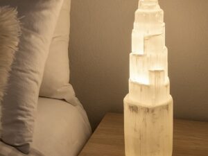 LAMPE SÉLÉNITE BLANCHE