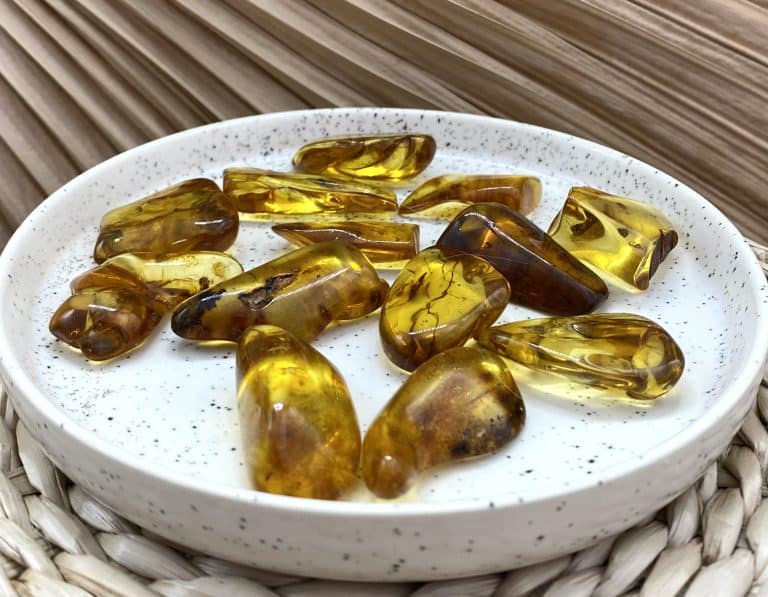 pierre roulée ambre extra