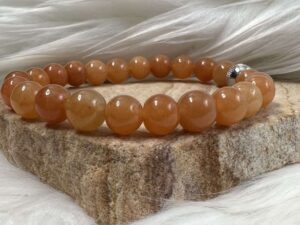 BRACELET AVENTURINE ORANGE
