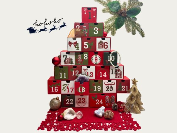 CALENDRIER DE L'AVENT AVEC PIERRES NATURELLES – Image 2