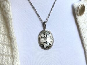 PENDENTIF JASPE ORBICULAIRE