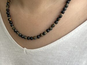 COLLIER OEIL DE FAUCON