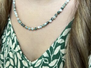 COLLIER AGATE ARBRE