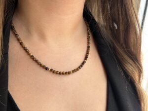 COLLIER OEIL DE TIGRE