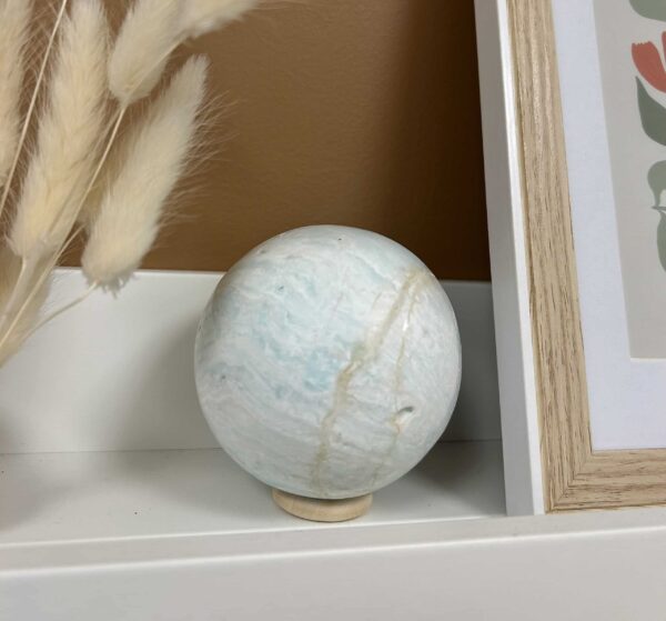 SPHERE ARAGONITE BLEUE – Image 2