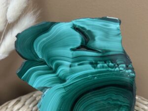 TRANCHE DE MALACHITE