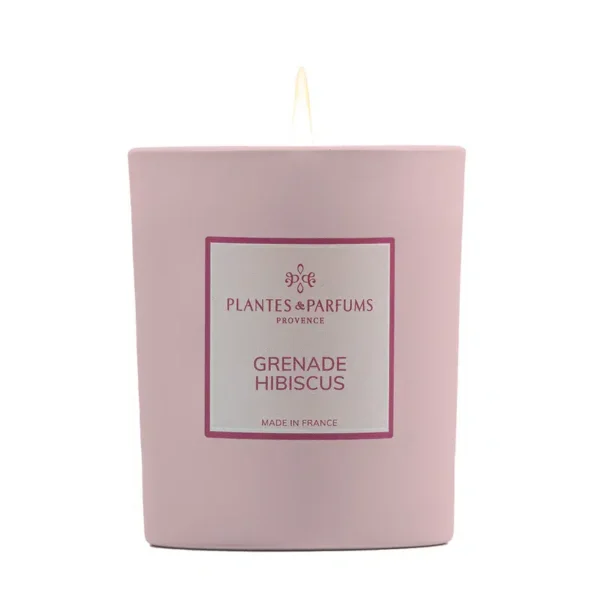 BOUGIE PARFUMÉE GRENADE HIBISCUS
