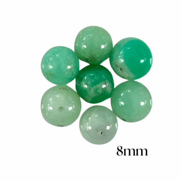 PERLES CHRYSOPRASE