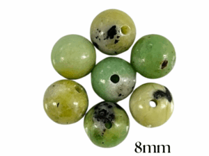 PERLES CHRYSOPRASE CITRON