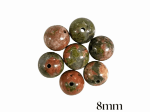 PERLES JASPE UNAKITE