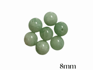 PERLES PIERRE DE LUNE VERTE
