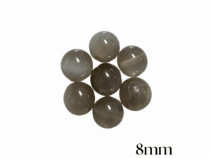 PERLES PIERRE DE LUNE NOIRE