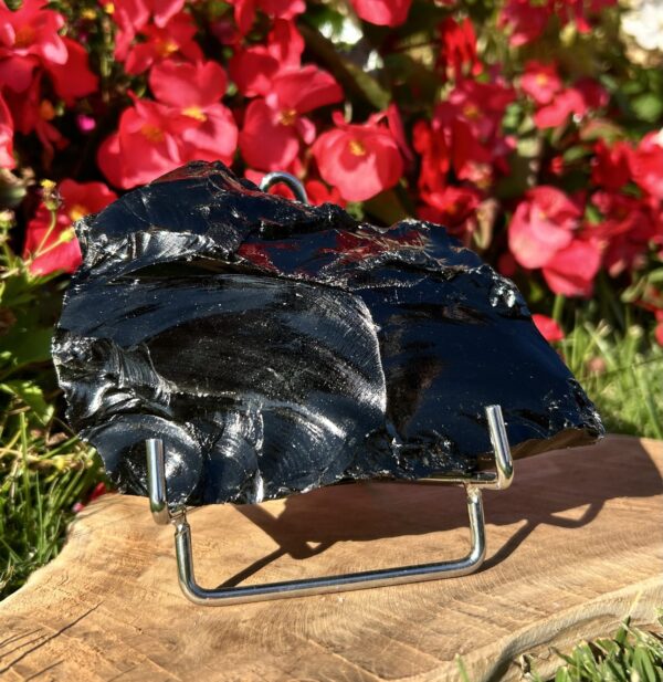 BLOCS BRUTS OBSIDIENNE NOIRE – Image 2