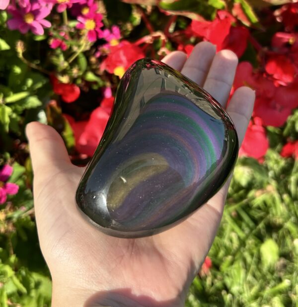 GALET OBSIDIENNE OEIL CÉLESTE – Image 2