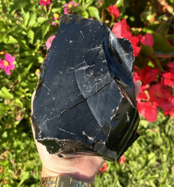 BLOCS BRUTS OBSIDIENNE NOIRE – Image 4