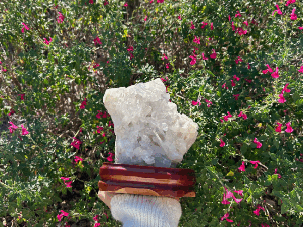 CRISTAL DE ROCHE BRUTS SUR SOCLE – Image 5