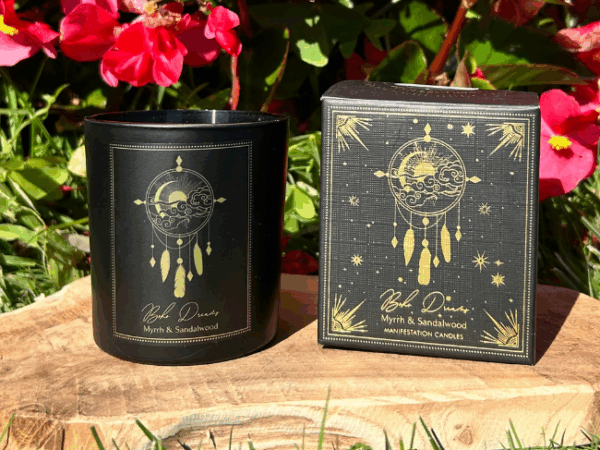 BOUGIE MYRRHE & BOIS DE SANTAL