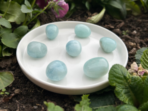 PIERRE ROULÉE AIGUE MARINE