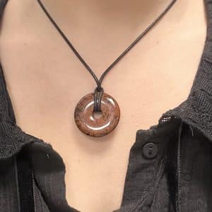 DONUT OBSIDIENNE ACAJOU