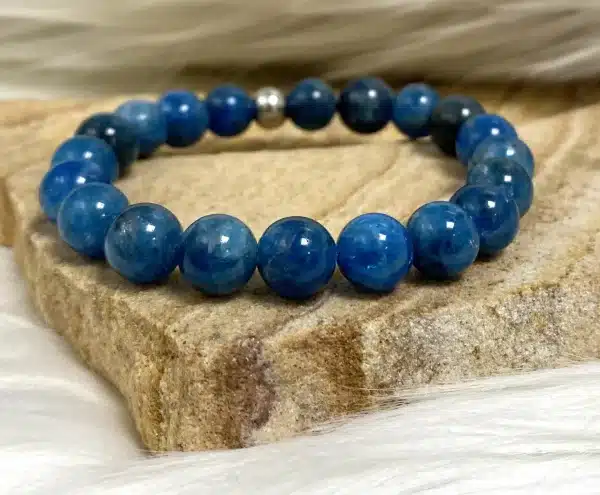 BRACELET APATITE BLEUE – Image 5