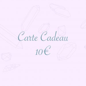 Carte cadeau 10 euros