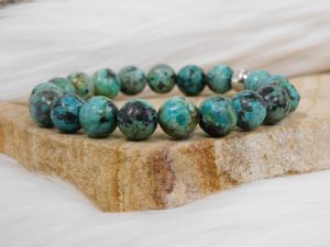 Bracelet turquoise africaine 10mm