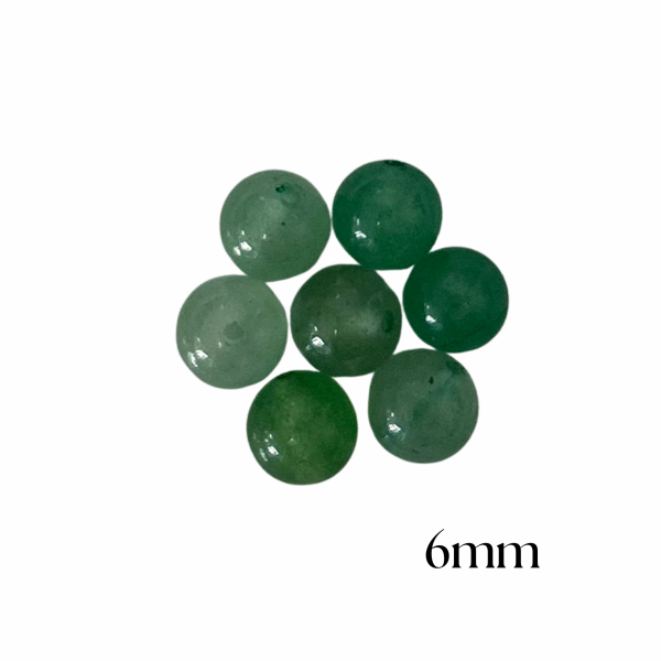 PERLES AVENTURINE VERTE – Image 2