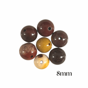 PERLES JASPE MOKAITE