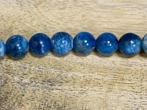 Perle 10mm Apatite Bleue