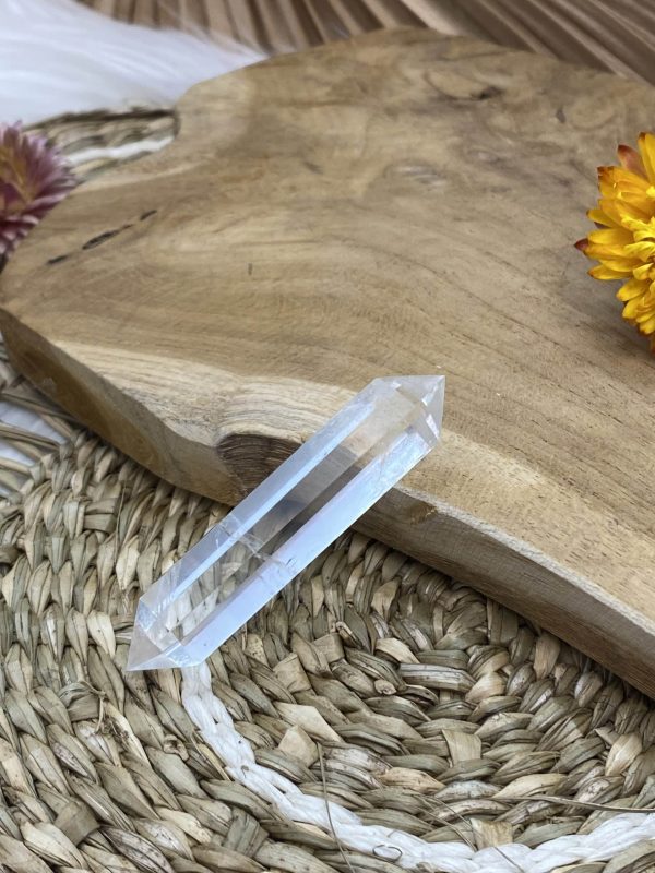 Quartz biterminé 6-7 CM