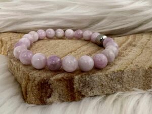 Bracelet kunzite 8mm