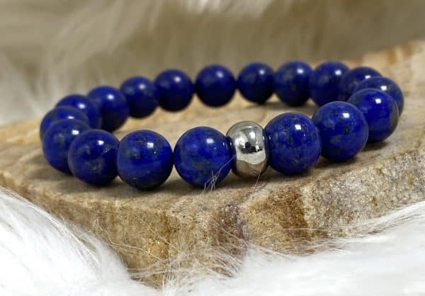 Bracelet lapis lazuli extra 10mm