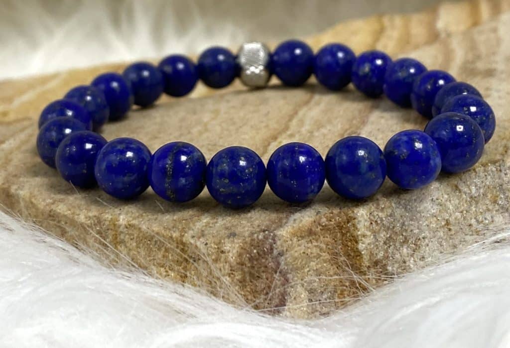 Bracelet lapis lazuli extra 8mm