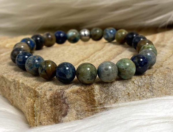 Bracelet azurite 8mm