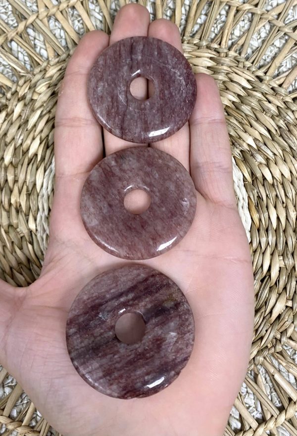 DONUT LEPIDOLITE 40MM