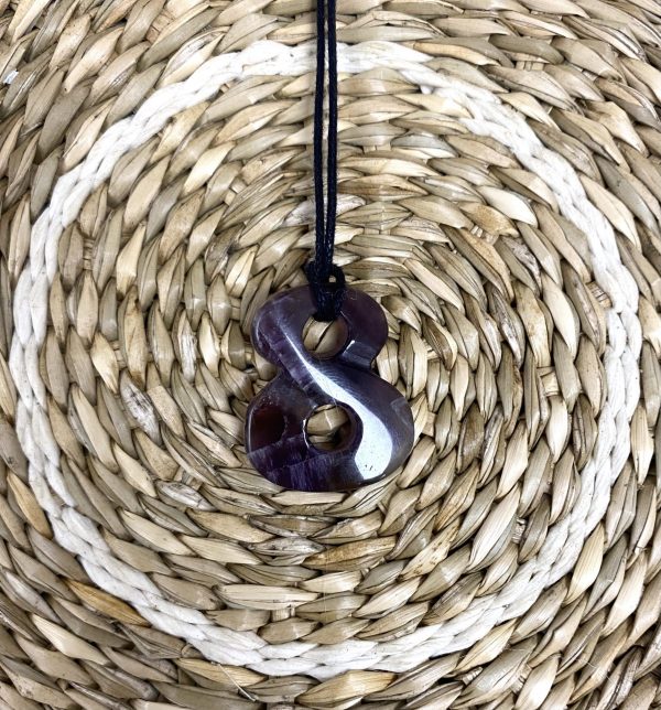 Pendentif infini améthyste