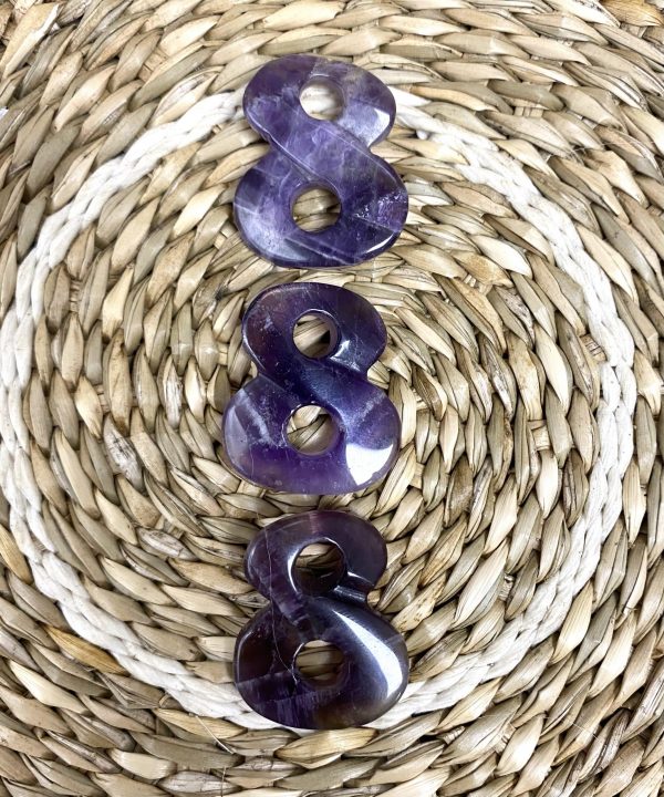 Pendentif infini améthyste – Image 2
