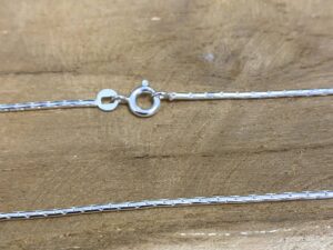 Chaîne argent figé 40cm