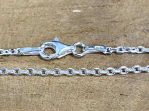 Chaîne de cou maille forçat 50cm