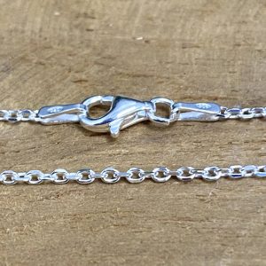 Chaîne de cou maille forçat 45cm