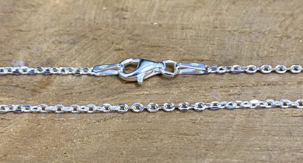 Chaîne de cou maille forçat 45cm