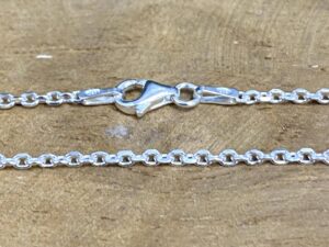 Chaîne de cou maille forçat 55cm