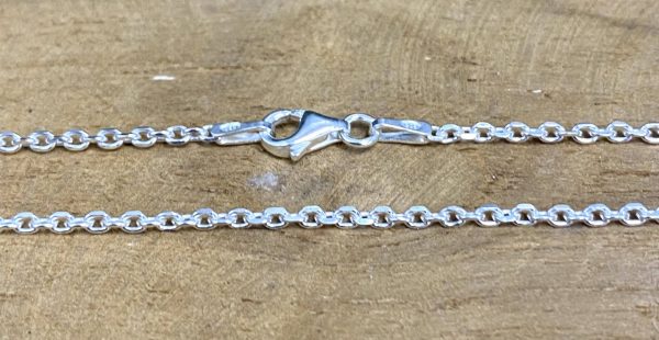Chaîne de cou maille forçat 55cm