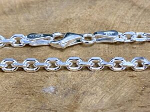 Chaîne de cou maille forçat 60cm