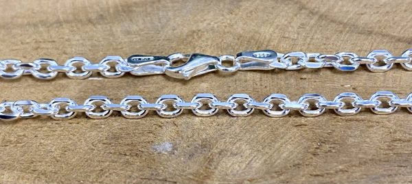 Chaîne de cou maille forçat 60cm